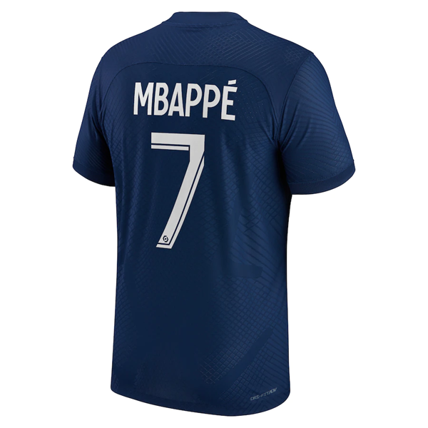 Trikot Paris Saint Germain Mbappé 2022-23 Blau